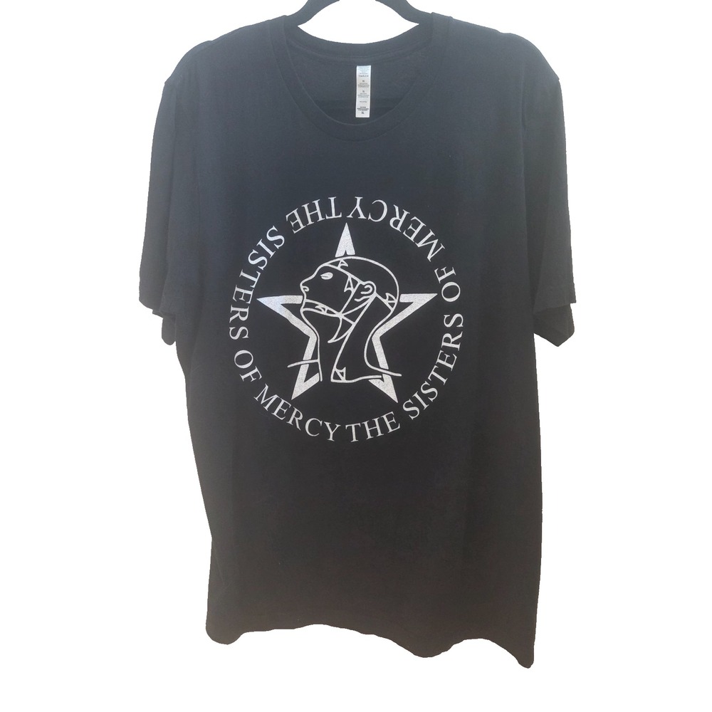 The Sisters of Mercy 2023 US Tour T Shirt XL Black Goth Rock Sick New World